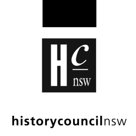 NSW History Council Symposium