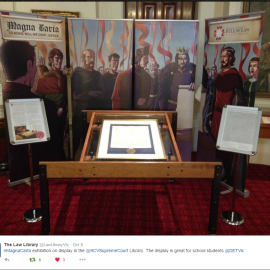 Magna Carta Exhibition at the Supreme Court Library of Victoria